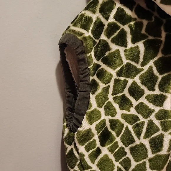 Snake Lizard Reptile Green Kids Halloween Onsie Hoodie Costume Size XL 7 - 8 - Picture 6 of 15